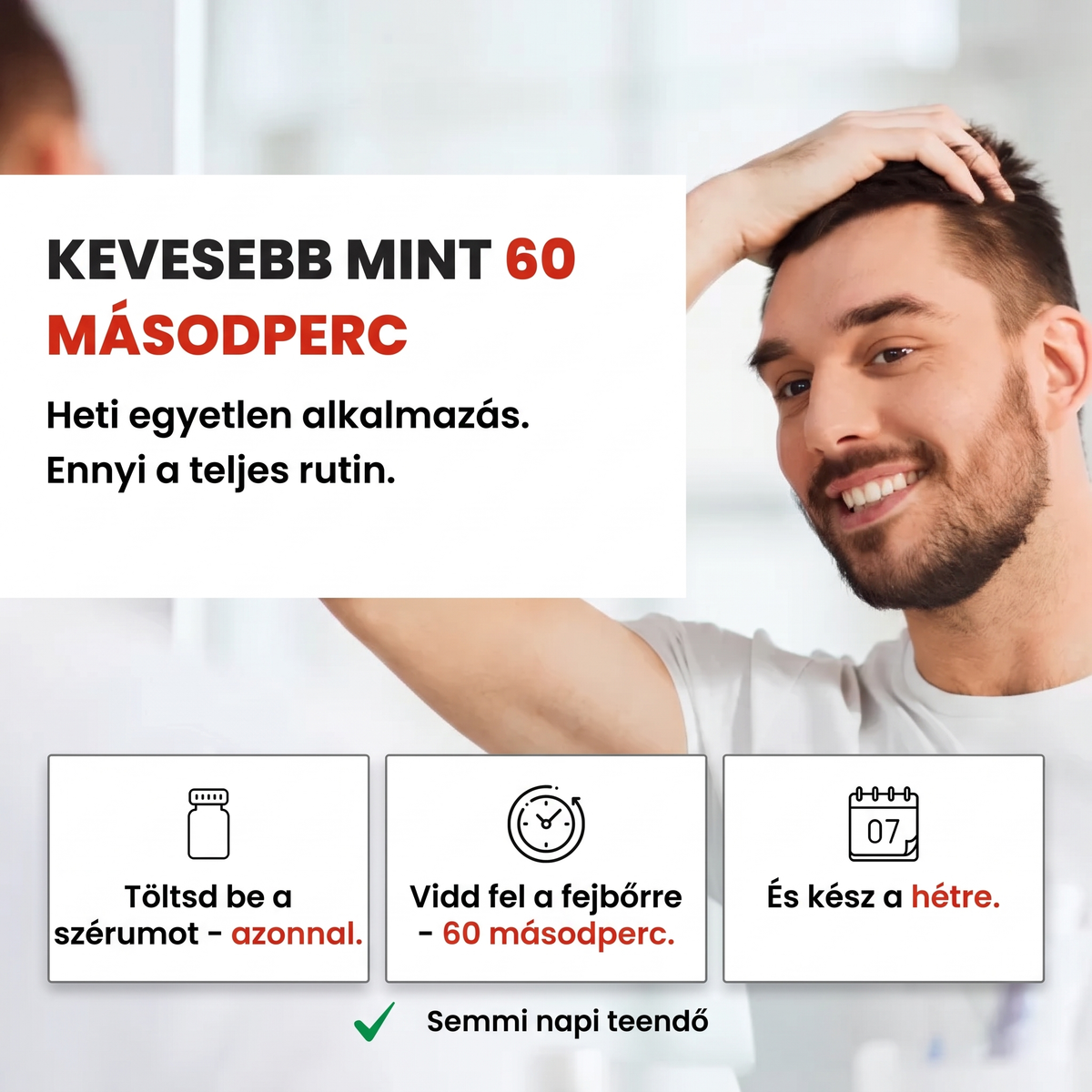 VERTEX Hajnövekedési Szérum