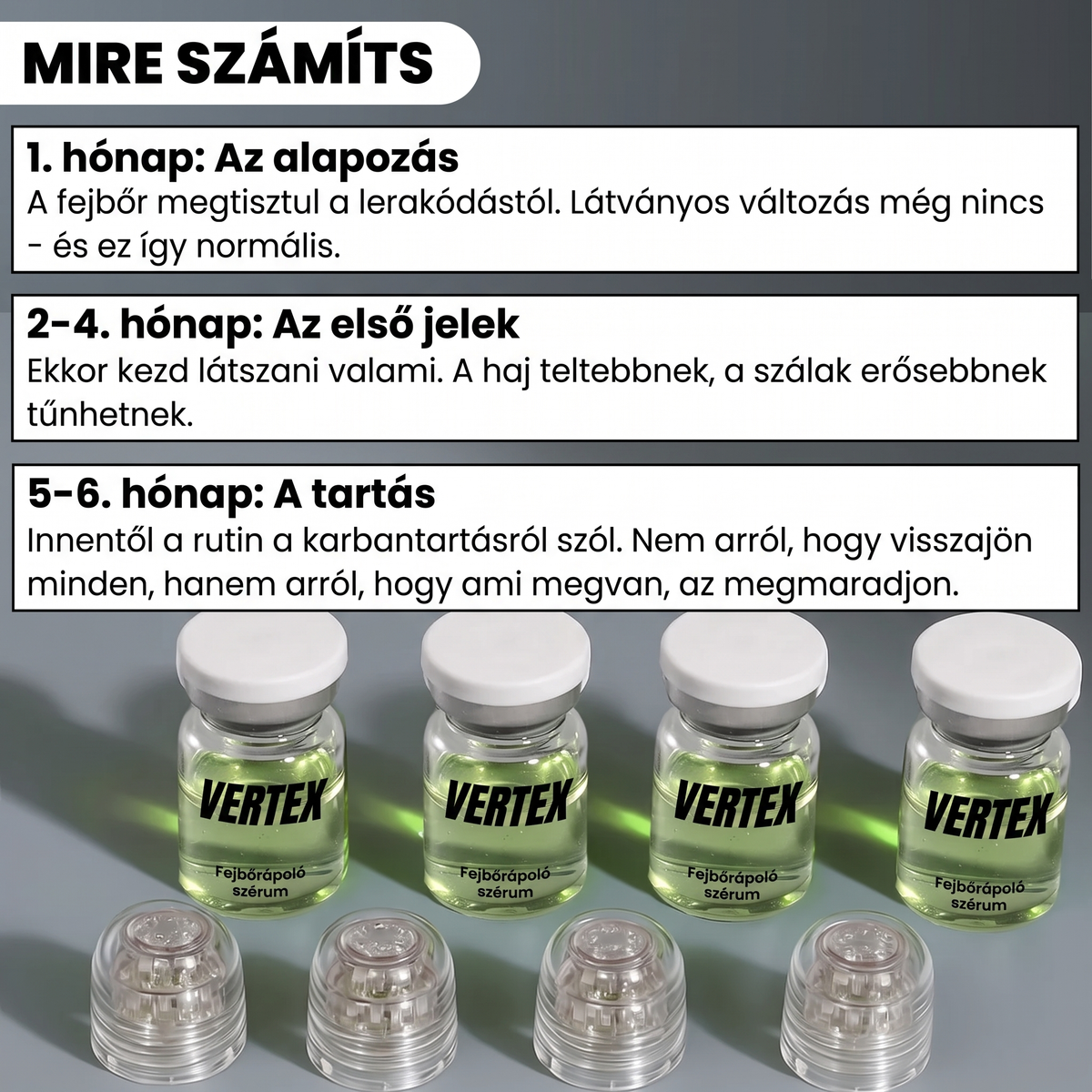 VERTEX Hajnövekedési Szérum